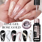 LILYCUTE LINE GEL สีเจลลากเส้น สีเมทัลลิค สำหรับวาดลายเส้น ลายเล็บต่างๆ