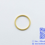 จี้โลหะ สไตล์มินิมอล ( minimal style ) ห่วงกลม สีทอง ขนาด 16 mm.