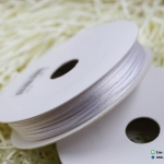 เชือกหางหนู สีขาว [1] ขนาด 2 มิล [อย่างดี เนื้อนุ่ม]