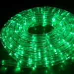 ไฟท่อ LED 2 สาย กลม สีเขียว เกรด A