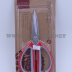 APEX กรรไกรตัดทั่วไปด้ามแดงเทา 193mm. ZJ-001