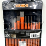 KENDO ชุดเหล็กสกัด เหล็กส่ง 12ตัวชุด 26544 Made in China