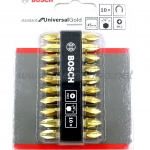 2608521041 BOSCH ดอกไขควงสีทอง 2x45mm. 10pcs./pack Made in Taiwan