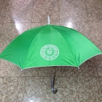 ร่มเด็ก 16 นิ้ว ผ้าUV โครงโลหะ ออโต้เปิด ด้ามจับงอ ปลอกPVC สกรีนโลโก้