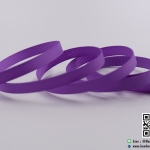 ริบบิ้นผ้า กรอสเกรน สีม่วง