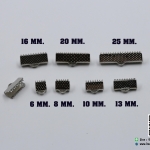 บานหนีบปลายเชือก สีนิเกิล