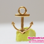 จี้โลหะ สมอเรือ สีทอง