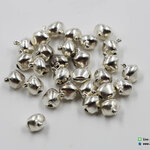 ลูกกระพรวนสีเงิน ขนาด 10 มิล