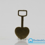 จี้โลหะ วินเทจ สีทองรมดำ รูปพลั่ว