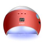 เครื่องอบเจล LED SUN 6 สีแดงอมส้ม LED lamp 48 วัตถ์ สำหรับอบ สีเจลทาเล็บ / อุปกรณ์ทำเล็บ