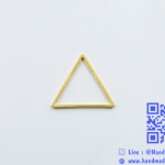 จี้โลหะ สไตล์มินิมอล ( minimal style ) รูปสามเหลี่ยม [เล็ก] สีทอง