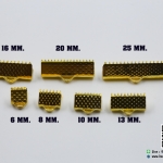 บานหนีบปลายเชือก สีทอง