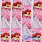 ริบบิ้นผ้า พิมพ์ลายเจ้าหญิง ขนาดกว้าง 25 mm. [ยาว 4.5 หลา ( 420 cm.)]