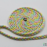 เชือกผ้าถัก ขนาด กว้าง 6 มม