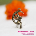 จี้,ตัวห้อยซิป นางฟ้าและดวงจันทร์