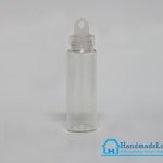 ขวดแก้วจิ๋ว (ฝาจุกยาง) ขนาด 11 x 34 มม. (2 ml.) [มีราคาส่ง]