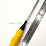 CHAMPION ไขควงด้ามยาง NO.1800F ปากแบน 6" Made in Japan