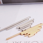 จี้โลหะ สไตล์มินิมอล ( minimal style ) แท่งทรงกลม สีทอง