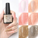 ( CANNI ซากุระ ) สีทาเล็บเจล ยาทาเล็บเจล สีเจลทาเล็บ 7.5ml สีเจลกากเพชร ชิมเมอร์ละเอียด