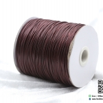 เชือกคอตตอนเกาหลี ขนาด 1-2 mm. สีเลือดหมู