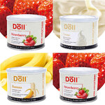 Doll Strip wax (แว๊กซ์ร้อน ใช้ผ้าดึง) แว็กซ์กำจัดขน กระป๋อง 400กรัม ครีมกำจัดขน แว๊กซ์ขน