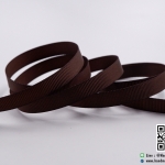 ริบบิ้นผ้าสีน้ำตาลเข้ม (18)