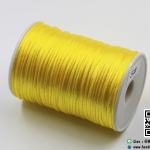 เชือกหางหนู ขนาด 2 มิล สีเหลือง ม้วน 100 หลา