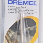 2615000428 DREMEL 428 แปรงเหล็กคาร์บอน กลมแบน อเนกประสงค์ 3/4"