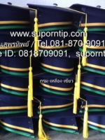 หมวก กรม-เหลือง-เขียว หมวกบัณฑิตน้อย หมวกรับปริญญา หมวกอนุบาล ประถม มัธยม