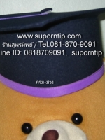 หมวก กรม-ม่วง หมวกบัณฑิตน้อย หมวกรับปริญญา หมวกอนุบาล ประถม มัธยม