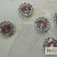 AY-026 ทรงดาวล้อมเดือน สีชา 5 ชิ้น