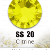 เพชรสวารอฟสกี้ ขนาด SS 20 ซองเล็ก สีเหลือง Citrine 249 มี 30 เม็ด