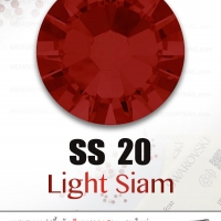 เพชรสวารอฟสกี้ ขนาด SS 20 ซองใหญ่ สีแดง Light Siam 227 มี 1440 เม็ด