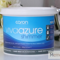 ฮาร์ด แว็กซ์ Viva Azure Shimmer Hard Wax 400g Caron