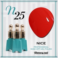 สีเจล NICE รหัส N-25