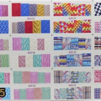 สติ๊กเกอร์ติดเล็บ ลายน้ำ แผ่นใหญ่ รหัส WT-05