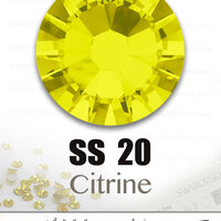 เพชรสวารอฟสกี้ ขนาด SS 20 ซองใหญ่ สีเหลือง Citrine 249 มี 1440 เม็ด