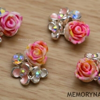 โลหะประดับเพชร AY-390 มี 4 ชิ้น