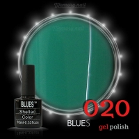 สีเจลทาเล็บ BLUES รหัส 020