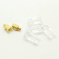 X-Tips ขั้ว DIY สำหรับทำสายขั้ว MMCX (Shure) สีใส หัวตรง