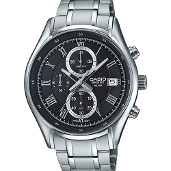 นาฬิกา คาสิโอ Casio BESIDE CHRONOGRAPH รุ่น BEM-512D-1AV ของแท้ รับประกัน 1 ปี