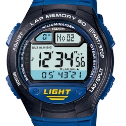 นาฬิกา คาสิโอ Casio 10 YEAR BATTERY รุ่น W-734-2A ของแท้ รับประกัน 1 ปี