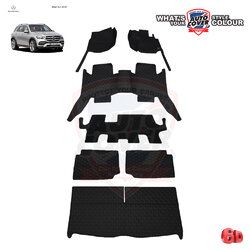 พรมปูพื้นรถยนต์ 6D รถ MERCEDES BENZ GLE W167 รุ่น 7 ที่นั่ง ปี 2020-2026 พรม6D ชุดภายในห้องโดยสาร+แผ่นท้าย จำนวน 7 ชิ้น