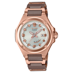 นาฬิกา Casio Baby-G G-MS "G-Steel Lady" MSG-W300 series รุ่น MSG-W300CG-5A (Multiband6) ของแท้ รับประกัน1ปี