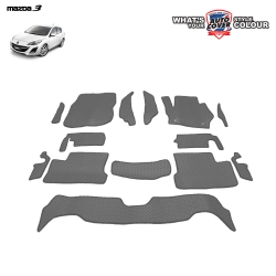 พรมปูพื้นรถยนต์ พรมกระดุม รถ MAZDA 3 (BL) 4-5 Door ปี 2011-2014 ชุดภายในห้องโดยสาร จำนวน 14 ชิ้น