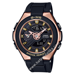 นาฬิกา Casio Baby-G G-MS "G-Steel Lady" MSG-400G series รุ่น MSG-400G-1A1 ดำพิ้งค์โกลด์ (ไม่วางขายในไทย) ของแท้ รับประกัน1ปี