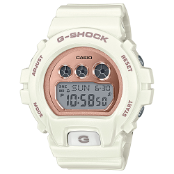 นาฬิกา Casio G-Shock มินิ S-Series GMD-S6900MC series รุ่น GMD-S6900MC-7 (สีขาวพิ้งค์โกลด์) ของแท้ รับประกัน1ปี