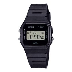 นาฬิกา คาสิโอ Casio Vintage DIGITAL F-91WB series รุ่น F-91WB-1A ของแท้ รับประกัน 1 ปี