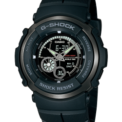 นาฬิกา คาสิโอ Casio G-Shock Standard Analog-Digital รุ่น G-301B-1A "G-Spike BLACK OUT" หายาก
