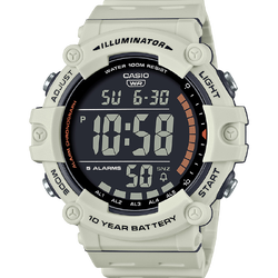 นาฬิกา คาสิโอ Casio 10 YEAR BATTERY AE-1500 series รุ่น AE-1500WH-8B2V ของแท้ รับประกัน1ปี